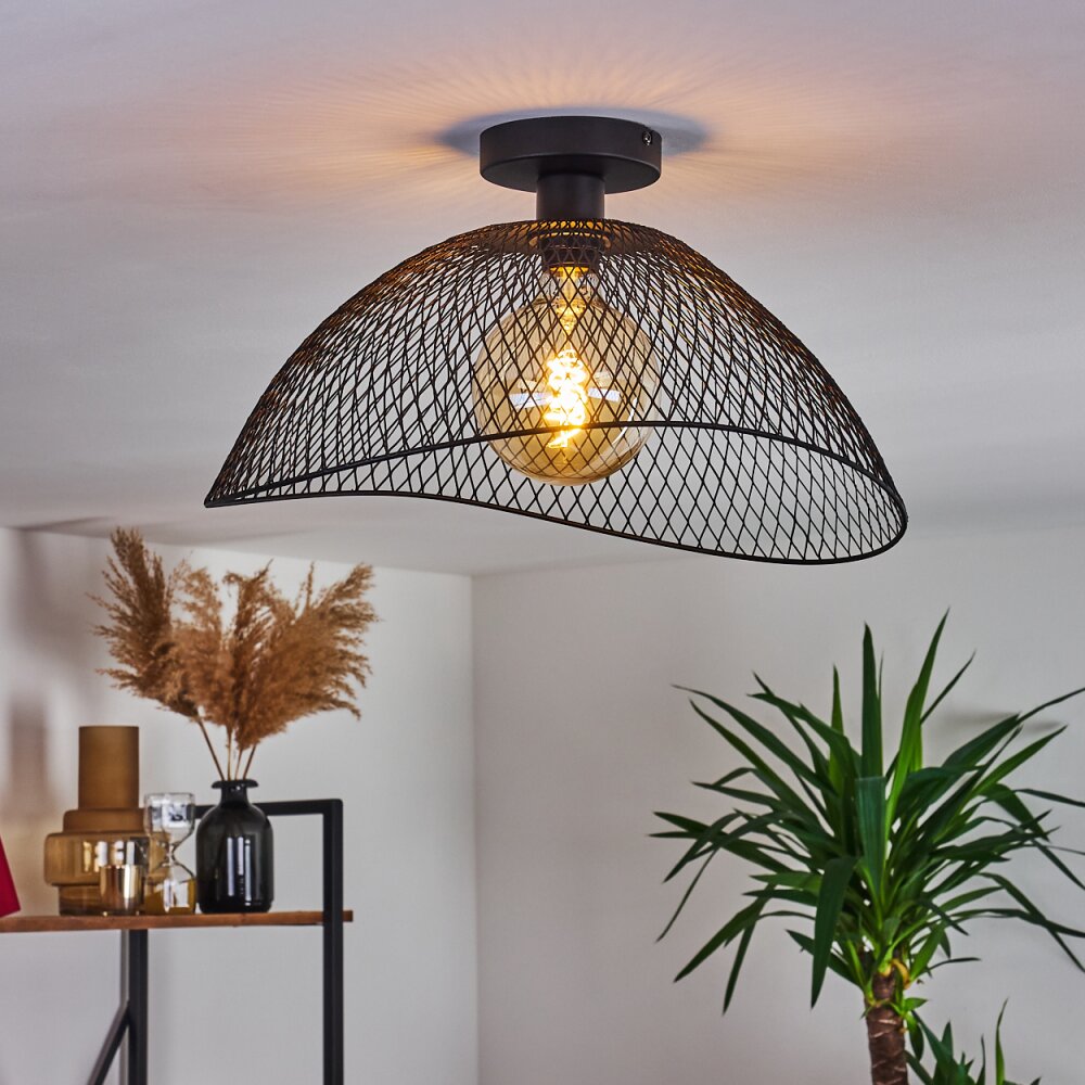 Pucara Plafoniera Nero, 1-Luce main product photo