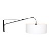 Steinhauer Gramineus Applique Nero, Bianco, 1-Luce