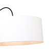 Steinhauer Gramineus Applique Nero, Bianco, 1-Luce