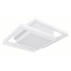 Globo SQUARES Plafoniera LED Bianco, 1-Luce