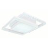Globo SQUARES Plafoniera LED Bianco, 1-Luce