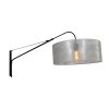 Steinhauer Gramineus Applique Nero, Argento, 1-Luce Steinhauer Gramineus Applique Nero, Argento, 1-Luce