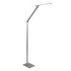 Steinhauer Serenade Lampada da terra LED Acciaio inox, Bianco, 1-Luce