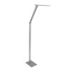 Steinhauer Serenade Lampada da terra LED Acciaio inox, Bianco, 1-Luce