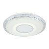 Globo KLEMENS Plafoniera LED Bianco, 1-Luce, Telecomando