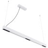 Globo HODARI Lampadario a sospensione LED Bianco, 1-Luce, Telecomando, Cambia colore