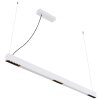 Globo HODARI Lampadario a sospensione LED Bianco, 1-Luce, Telecomando, Cambia colore
