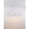 Globo HODARI Lampadario a sospensione LED Bianco, 1-Luce, Telecomando, Cambia colore