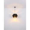 Globo ABBEY Lampadario a sospensione Nero, 1-Luce