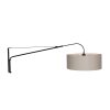 Steinhauer Gramineus Applique Grigio, Nero, 1-Luce