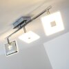 Trio Pontius Faretto da soffitto LED Cromo, 3-Luci