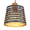 Globo ABLONA Lampadario a sospensione Nero, 1-Luce