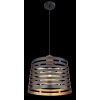 Globo ABLONA Lampadario a sospensione Nero, 1-Luce