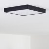 Kragos Plafoniera LED Nero, Bianco, 1-Luce