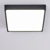 Kragos Plafoniera LED Nero, Bianco, 1-Luce