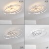 Chute Plafoniera LED Bianco, 1-Luce