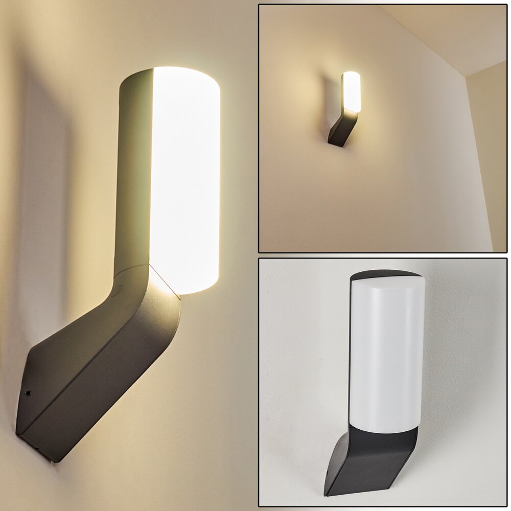 Applique da esterno Bovlund LED Nero, 1-Luce main product photo