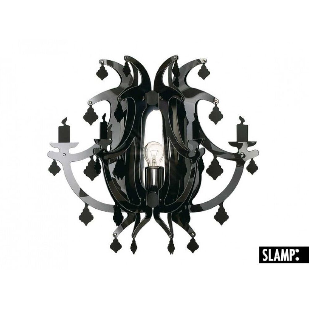 Slamp GINETTA Applique Nero, 1-Luce main product photo