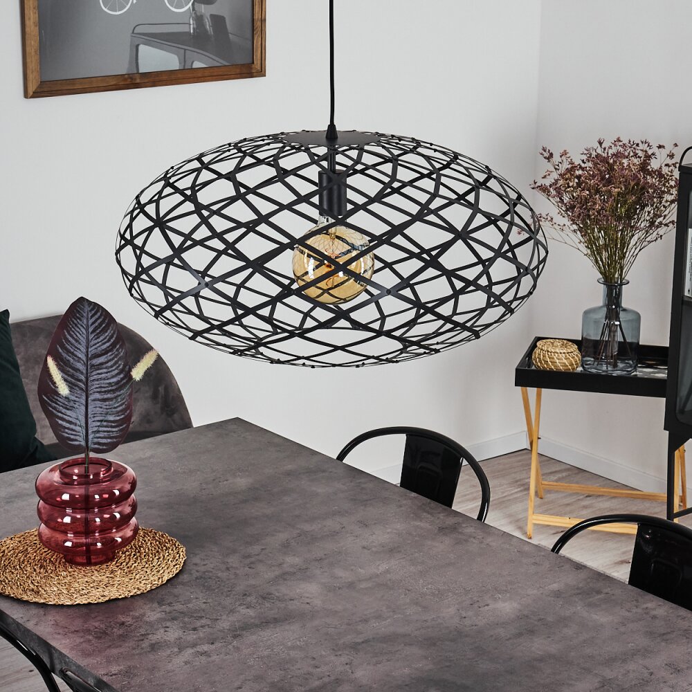 Shupá Lampadario a sospensione Nero, 1-Luce