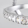 Saginaw Plafoniera LED Nichel opaco, 1-Luce, Telecomando, Cambia colore