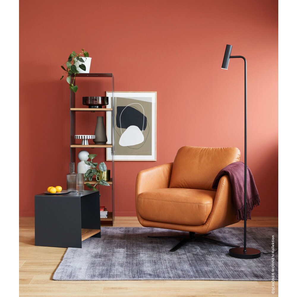 SCHÖNER WOHNEN-Kollektion STINA Lampada da terra LED Nero, 1-Luce main product photo