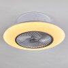 Nagoya ventilatore da soffitto LED Bianco, 1-Luce, Telecomando