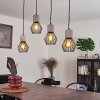 Annadale Lampadario a sospensione Grigio, Nero, 4-Luci