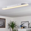 Buenaventura Plafoniera LED Bianco, 1-Luce, Telecomando