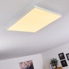 Cor Plafoniera LED Bianco, 1-Luce, Telecomando