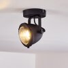 Glostrup Plafoniera LED Nero, 1-Luce