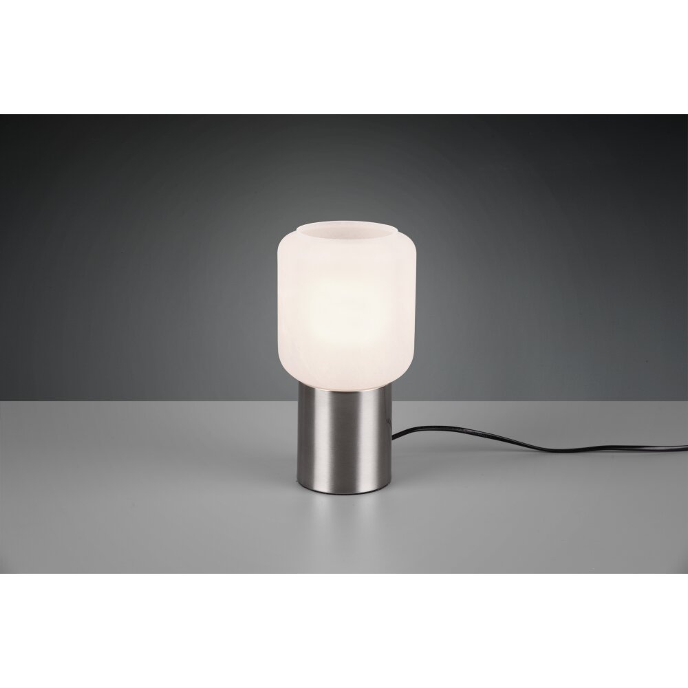 Reality Nico Lampada da tavolo LED Nichel opaco, 1-Luce main product photo