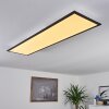 Nexo Plafoniera LED Nero, 1-Luce, Telecomando