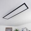 Nexo Plafoniera LED Nero, 1-Luce, Telecomando