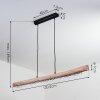 Rodeche Lampada a Sospensione LED Legno chiaro, Nero, 1-Luce Rodeche Lampada a Sospensione LED Legno chiaro, Nero, 1-Luce