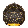 Globo JODIE Lampadario a sospensione Nero, 1-Luce