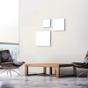 Leuchten-Direkt CANVAS Plafoniera LED Bianco, 1-Luce, Telecomando