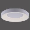 Leuchten-Direkt ANIKA Plafoniera LED Bianco, 1-Luce, Telecomando