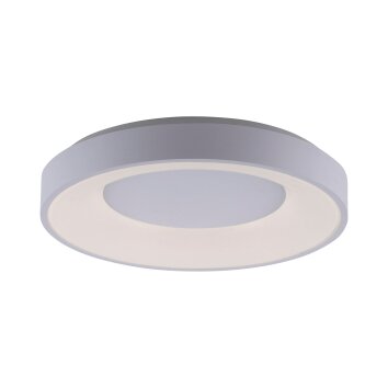 Leuchten-Direkt ANIKA Plafoniera LED Bianco, 1-Luce, Telecomando