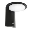 Steinhauer Luzon Applique da esterno LED Nero, 1-Luce