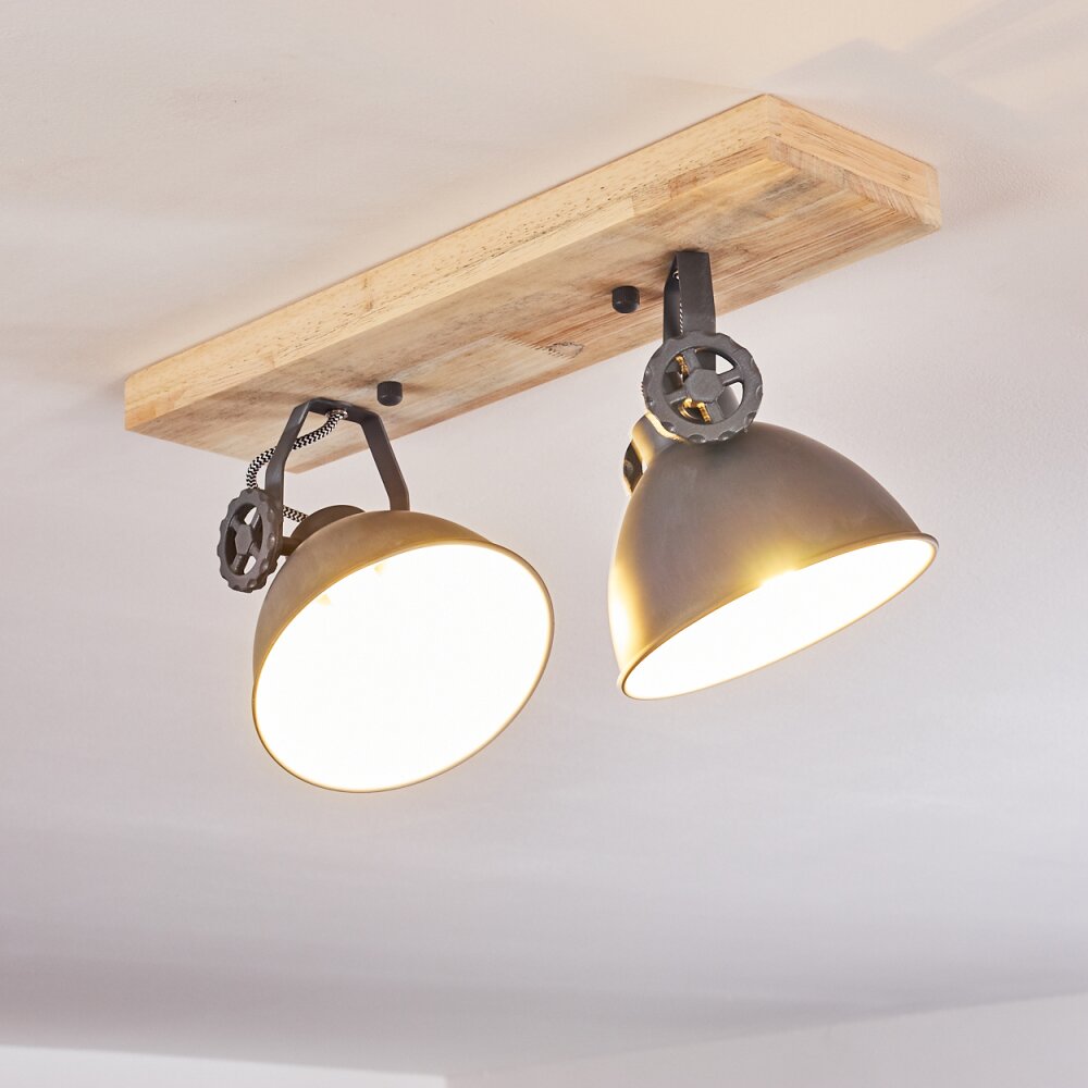 Svanfolk Plafoniera Blu, Marrone, Grigio, Bianco, 2-Luci