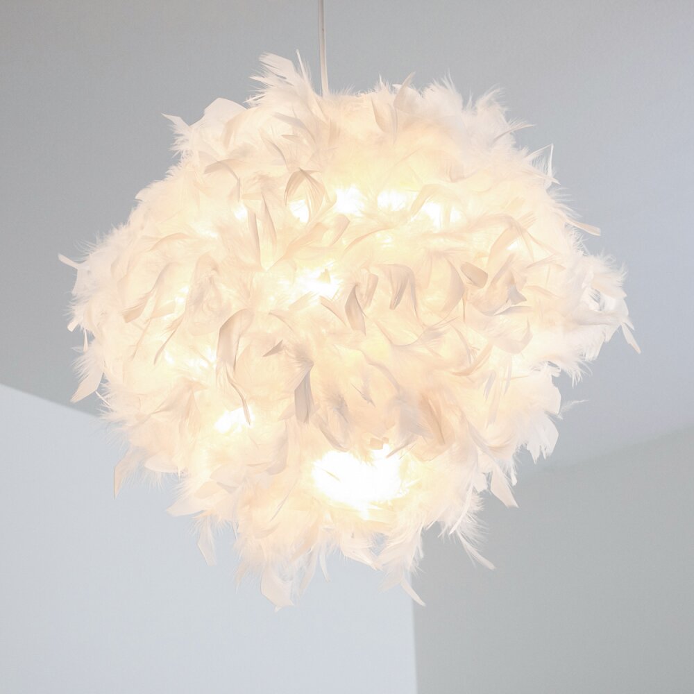 Skaulo Lampada a Sospensione Bianco, 1-Luce