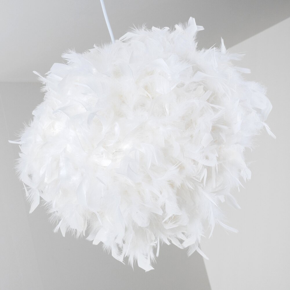 Skaulo Lampada a Sospensione Bianco, 1-Luce