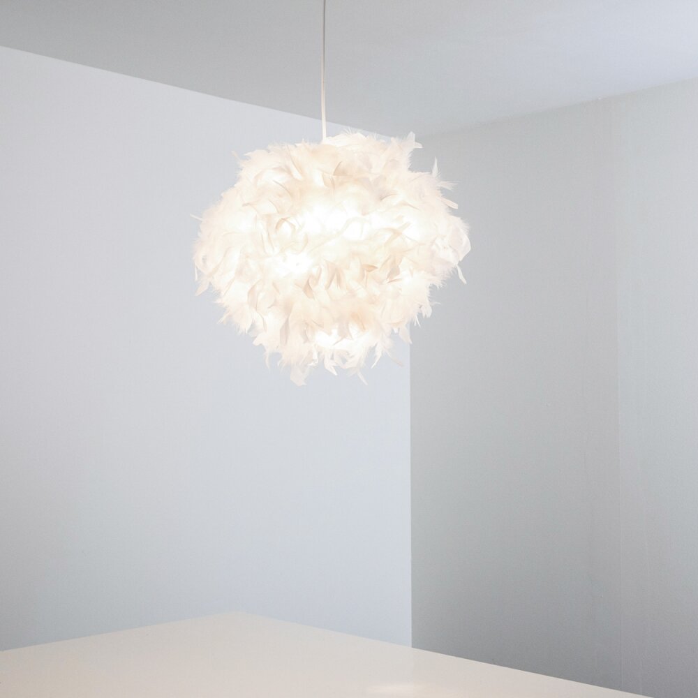 Skaulo Lampada a Sospensione Bianco, 1-Luce