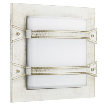 Albert 6262 Applique per esterno Oro, Bianco, 1-Luce