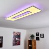 Turbalá Plafoniera LED Bianco, 1-Luce, Telecomando, Cambia colore