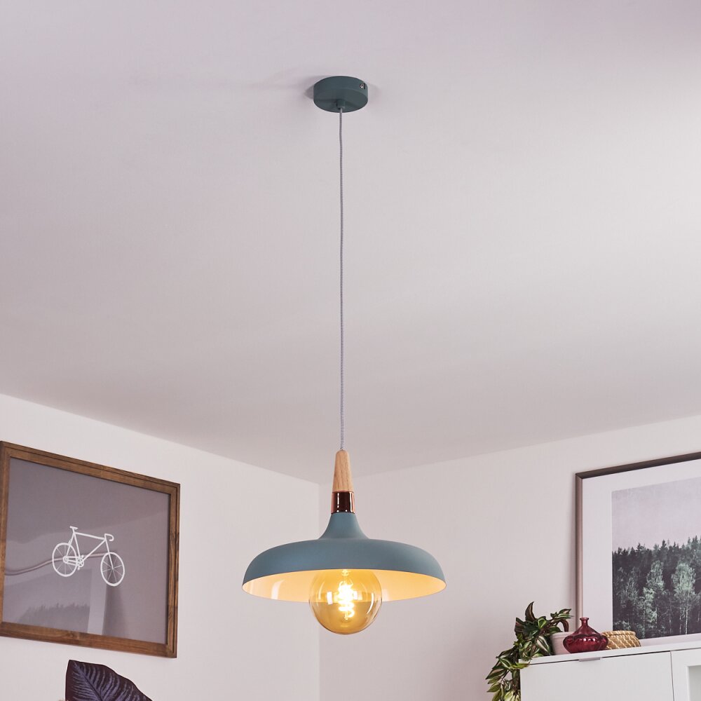 Noez Lampadario a sospensione Blu, 1-Luce