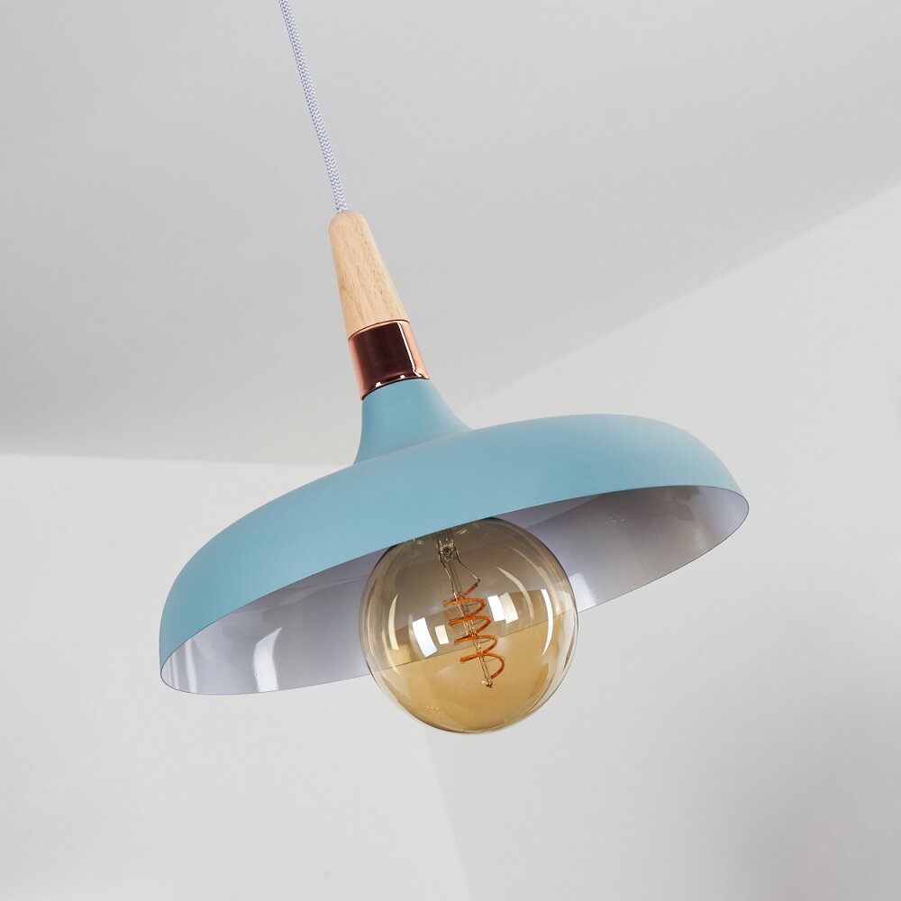 Noez Lampadario a sospensione Blu, 1-Luce