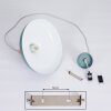 Noez Lampadario a sospensione Blu, 1-Luce