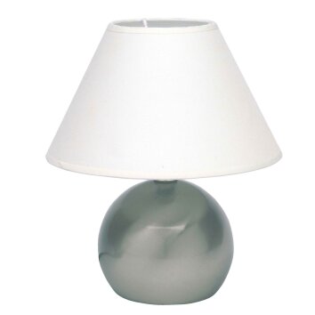 Brilliant Tarifa Lampada da tavolo Grigio, 1-Luce