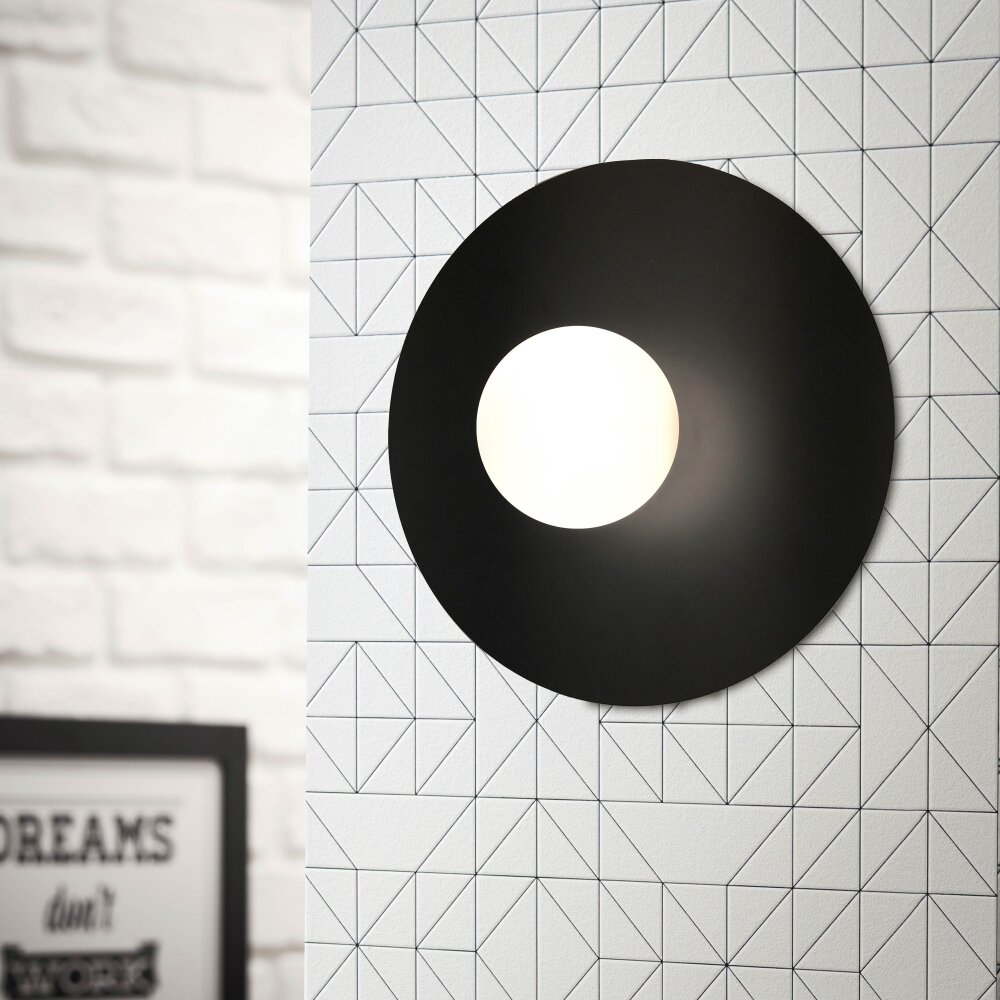 Brilliant Zon Plafoniera Nero, 1-Luce main product photo